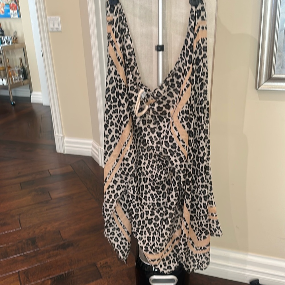 Pool to Party by Subtle Luxury leopard Swim Coverup